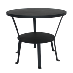 Suburban Side Table - Sandpaper Black