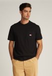Tommy Hilfiger Tjm Reg Badge Pocket Tee - Black
