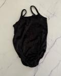 Fairy Shop Black Velvet Leotard 4 5Y