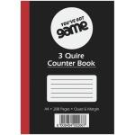 No Brand Game Hard Cover 3-QUIRE 288PG Quad Margi