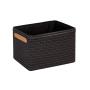 Paille Individual Storage Basket Paris-black