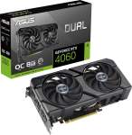 Asus Geforce Rtx 4060 Dual Oc Edition 8GB GDDR6 128-BIT Pcie 4.0 Desktop Graphics Card DUAL-RTX4060-O8G