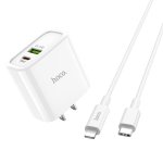 Hoco C80A Type-c To Lightning QC3.0+ADAPTOR