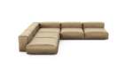 Five Module Corner Sofa - Velvet - Caramel - 346CM X 346CM