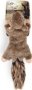 Woodland Classic Felicy Squirrel Dog Toy Brown