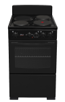 Univa 3 Plate Plug-in Stove Black U305B