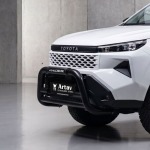 Toyota Hilux Travo Honeycomb Nudge Bar Black 2026+ –