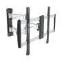 Elegant Aluminum Full-motion Tv Wall Mount - For Most 37"-70" Led- Lcd Flat Panel Tvs