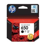 HP 650 Black Ink Cartridge Blister Pack