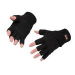 GL14-INSULATED Fingerless Knit Glove