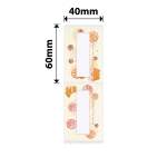 NB695 - - B1 B21 B3S B4 - 40X60MM - 115 Lemon Yelly Scratch Cards Labels