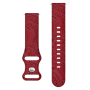 20MM Bohemian Silicone Replaceable Sports Watch Band/strap- Red