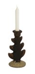 Brown Taper Candle Holder