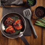 Softta Silicone Slotted Spatula Grey
