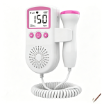 Portable Fetal Doppler Baby Heartbeat Monitor With Lcd Display & Headphone