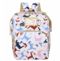 High-quality Waterproof Baby Diaper Mosquito Net Bag Nappy Crib Backpack - Blue Red