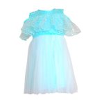 Pale Blue Sequin Party Dress