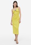 Bead-detail Slip Dress - Yellow