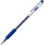 K118 Hybrid Gel Grip 0.8MM Roller Pen Crystal Body With Rubber Grip Blue – K118- C