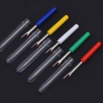 5PCS Seam Rippers Set Durable Sewing Thread Removers With Safety Caps Mixed Color Stitch Unpickers For Diy Crafting And Embroide