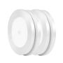 Satin Ribbon - 6MM Width - White - 88M - Bows And Wrapping