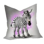 Pink Zebra Baby Luxury Scatter By Nathan Pieterse