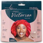 Elegant Victorian Bonnet - Blush Pink