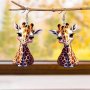 Adorable Giraffe Acrylic Dangle Earrings - Perfect For Any Occasion - Women's Party Jewelry Gift Set