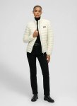 Fuji Lite Puffer Jacket Off-white - XL White