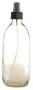 Essentially Natural Clear Glass Bottle With Atomiser Spray