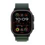 Apple Watch Ultra 2 Gps + Cellular 49MM Black Titanium Case With Dark Green Alpine Loop