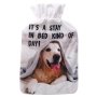 Cosy Hot Water Bottle Dog Stay In Bed 2 Litre