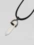 Pendant Natural Stone Charm Gemstone With Necklace - Opalite Crystal