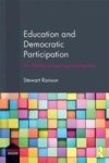 Education And Democratic Participation - The Making Of Learning Communities Hardcover