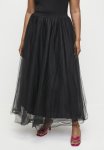 Full Tulle Maxi Skirt - BLACK1