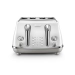 Delonghi Icona Capitals 4 Slice Toaster Sidney White CTOC4003.W