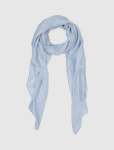 Harper Metallic Scarf - 0 Pale Blue