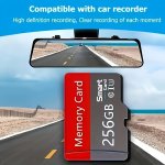 High-speed Micro Sdxc Card 256GB 128GB - Class 10 Tf With Adapter U3 Compatible For HD Cameras Smartphones Pcs Headsets & Psp -
