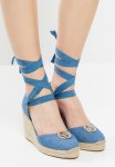 Sissy Boy Wedge Things Heel - Blue