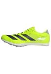 Adidas Unisex-adult Adizero Distancestar Track And Field Lucid Lemon black halo Silver 5