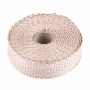 Exhaust Heat Wrap 5M Titanium Insulation Tape With 4 Steel Ties