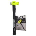 Groz Head Ball Pein Hammer Neon Yellow 456G