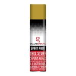 Gluedevil Spray Paint 300ML Hammer Gold
