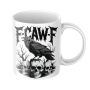 F-caw-f Raven & Skulls Gothic Mug