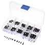 300 Pcs M2 / M2.5 / M3 Laptop Screws Box Set For Hp Lenovo Samsung Ibm Black