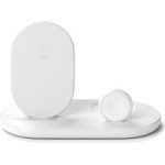 Belkin Boostcharge 3-IN-1 Slim Design Wireless Charger White - For Apple Iphone 14/13/12 Apple Watch Airpods