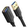 UGreen 3M USB 3.0 Female To USB 3.0 Malecable Cord Extension Adapter BLACK30127
