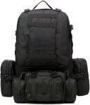 Tactical Military Backpack 55L Large Army Detachable Molle Bag