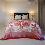 Faux Mink Bella - Grace Coral Pink lt Pink - 220 X 210 Cm Double queen| 1 Ply 3 Kg