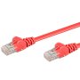 LinkQnet 20M RJ45 CAT5E Anti-snag Moulded Pvc Network Flylead Red